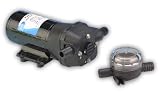Jabsco 31705-0092 Marine ParMax 4 Bilge Pump (258-GPH, 12-Volt, 10-Amp, 3/4)