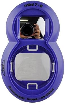 ICEKEY Fujifilm Instax Mini 7S/mini 8 Close Up Lens Self-portrait Mirror (Purple)