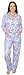bSoft Women's Bamboo Flannel Classic Button Up Pajamas