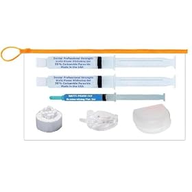 New Watts Power Exclusive 35% Dental Pro Formula Teeth Whitening Shield System -2 Huge Gels 20ml