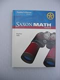 Math TX Course 2 TM Volume 1 (Saxon MS Math Texas)