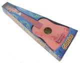 23 Inch wooden guitar in pink