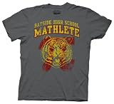 Ripple Junction Men's Saved By The Bell Mathletes Mens Tee,Charcoal,Medium