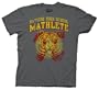 Ripple Junction Men's Saved By The Bell Mathletes Men's Tee,Charcoal,Medium