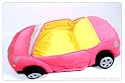 Coolest Sports Racing Car - Cat Dog Bed - Baby Pink