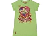 Lyrix Best of Both Worlds Tee Lime Medium