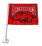 Arkansas Razorbacks Car Flag