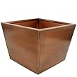 Smith & Hawken® Metal Square Planter - Bronze (16x16x12")