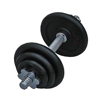 Iron Man Spinlock 100kg Set | 3 Bars | 20 Cast Iron Discs | Tough, Durable & Safe | Knurled Grips