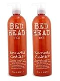 TIGI Bedhead Brunette Goddes Shampoo & Conditioner 25.4 oz Duo