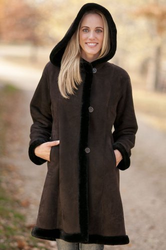 Womens Krista Shearling Sheepskin Coat