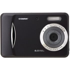 COBRA DIGITAL DC8650 BK 8.0 MEGAPIXEL DC8650 DIGITAL CAMERA