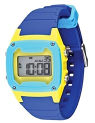 Freestyle Unisex 101806 Shark Classic Digital Yellow Blue Case Watch