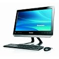 Lenovo C320 20 inch Multi touch All-in-One Desktop PC (Intel PDC G620, RAM 4GB, HDD 500GB, DVDR, WLAN, Webcam, Windows 7 Home Premium) - Black