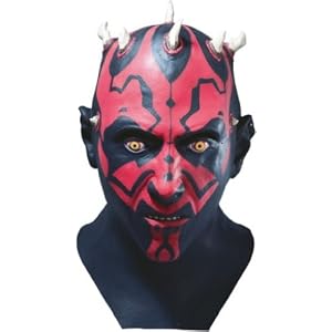 Rubie?s Costume Co   Star Wars Darth Maul Adult Latex Mask