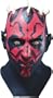 Star Wars Darth Maul Adult Latex Mask,Black,One Size