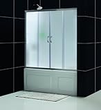 DreamLine Bathtub Kit: VISIONS Tub Door and QWALL-TUB Backwall: DL-6913-01FR