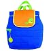 Stephen Joseph Boys Quilted Frog Backpack - 