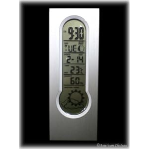 New LCD Table Desk Clock and Weather Station Thermometer
