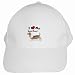 I Love My Basset Hound White Cap Hat