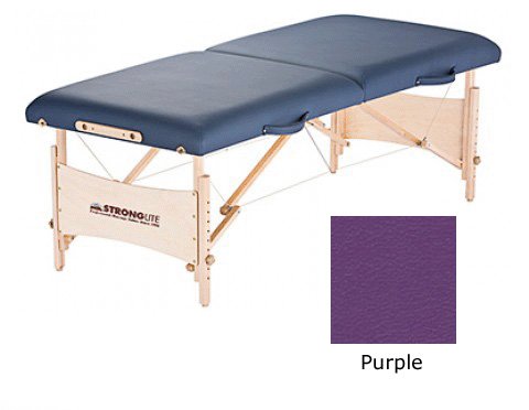 Stronglite Standard Portable Massage Table Pkg - Purple
