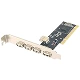 Sabrent 5-Port USB 2.0 PCI Card Adapter (SBT-ALI5Y)
