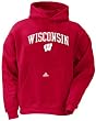 Wisconsin Badgers Adidas Youth Red Turbo Charger NCAA Embroidered Hoody Sweatshirt