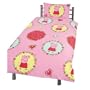 Peppa Pig Spiral Duvet Set, Kids Girls Room Twin Duvet Cover Set