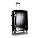 Tollbag Exklusiver Reisekoffer Polycarbonat Hartschalenkoffer Trolley COMO 70 SCHWARZ (Orange Label)