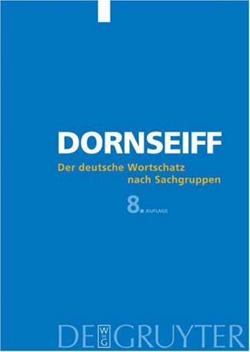 Der deutsche Wortschatz nach Sachgruppen