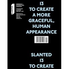 Slanted #13 - Grotesque 1