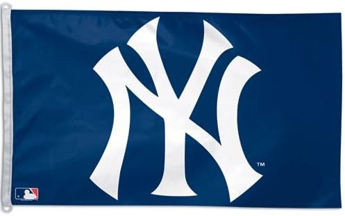 NY New York Yankees 3x5 Feet Flag with Official MLB Baseball Sports Team Logo