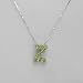 Necklace With 2.70ctw Genuine Peridots Made of 925 Sterling silver. Total item weight 5.0g Length 16in