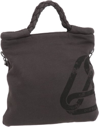 Diesel Women's Pepp Grab/Crossbody Bag Drk Shadow Medium