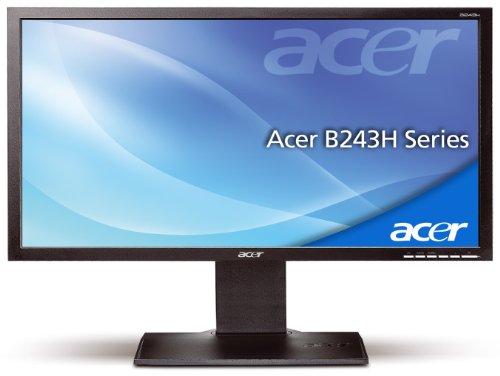 ACER B243HAOymdr 61cm (24 Zoll) Monitor (VGA,DVI, 2ms Reaktionszeit) Preisvergleich
