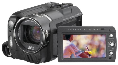 Cheap JVC Everio GZMG555 5MP 30GB Hard Disk Drive Camcorder with 10x Optical Zoom (Includes Docking Station)