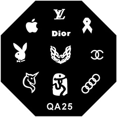 Original Design Nail Art Stamp Stamping Image Template Plate QA25