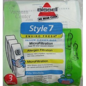 Tools: Genuine Bissell Style 7 Bags 3 Pack
