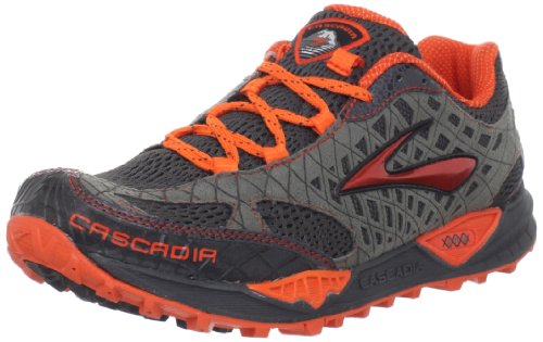 Brooks Men's Cascadia7 M Red/Black/Gray Trainer 1101151D006 10 UK, 11 US