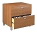 Ambiance Lateral Filing Cabinet - Cappuccino