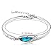 GCIYAEN Womens Artificial Opal Link Beacelet