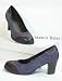 Damen Leder Pumps lila