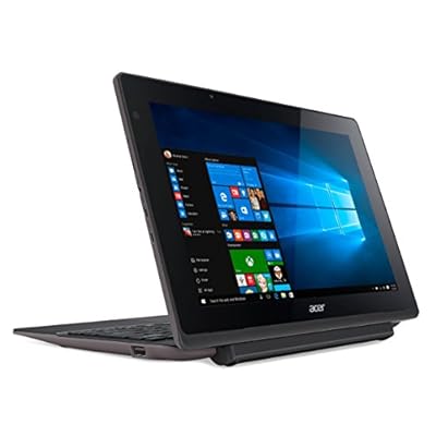 Acer Switch 10E SW3-016 10.1-inch Laptop (Atom x5-Z8300/2GB/32GB/Windows 10 Home/Integrated Graphics), Shark Grey