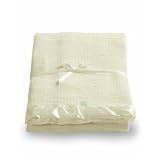 PoppetHandmadeThermacellOpenWeaveBabyBlanketThermacellBlanket,Natural