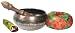 Exquisite 5 Inch Tibetan Singing Bowl Made in Nepal with Wooden Striker, Sati...