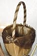 Bronze Elegance Flower Girl Basket