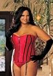 Plus Size Satin Corset With Zipper