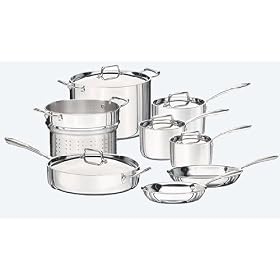 Tramontina Tri-Ply Clad 13-pc Cookware Set