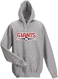 New York Giants Steel Tek Patch Hooded Sweatshirt