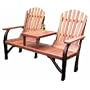 Groovy Stuff Adirondack Teak Wood Bench - Tf-473